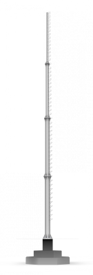 Мачта стальная свободностоящая 13м