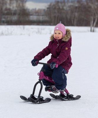 Снегокат Boo, бордовый