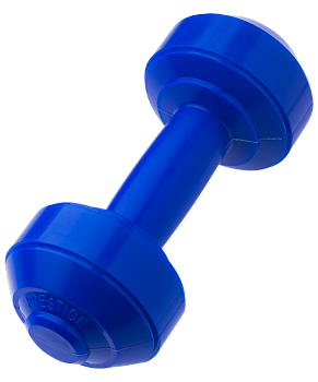 Гантели пластиковые европодвес 0,5 кг, пара