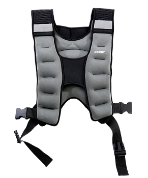 Жилет-утяжелитель WT-301, серый, 10 кг