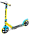 БЕЗ УПАКОВКИ Самокат 2-колесный Rank 200 мм, ручной тормоз, желтый/голубой