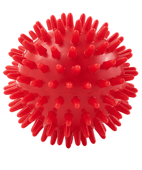 Мяч массажный GB-602 7 см, малиновый