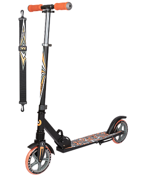 БЕЗ УПАКОВКИ Самокат 2-колесный Electra 180 мм, серый/персиковый БЕЗ УПАКОВКИ Самокат 2-колесный Electra 180 мм, серый/персиковый